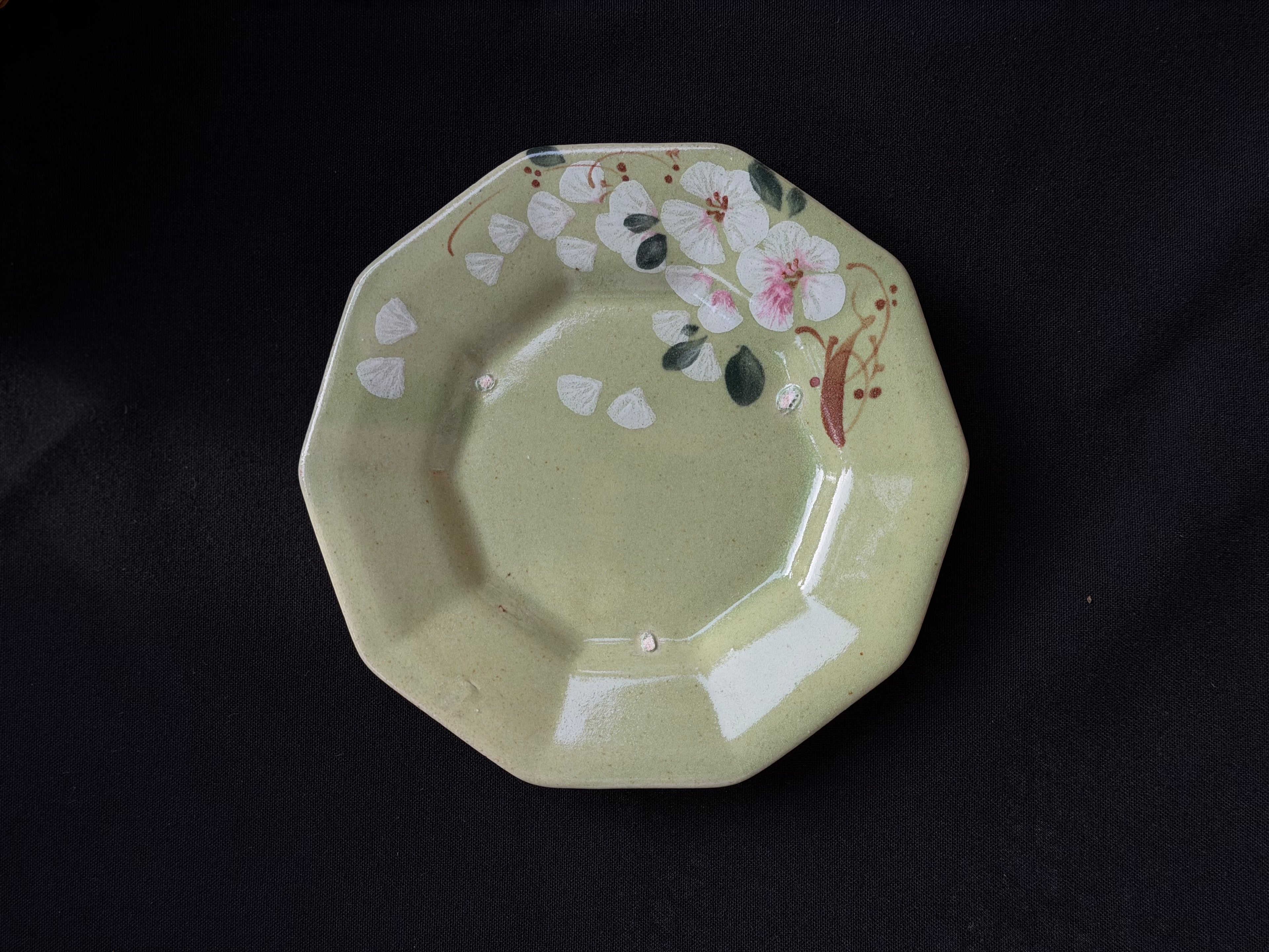 Octagon Flower 6" Plate