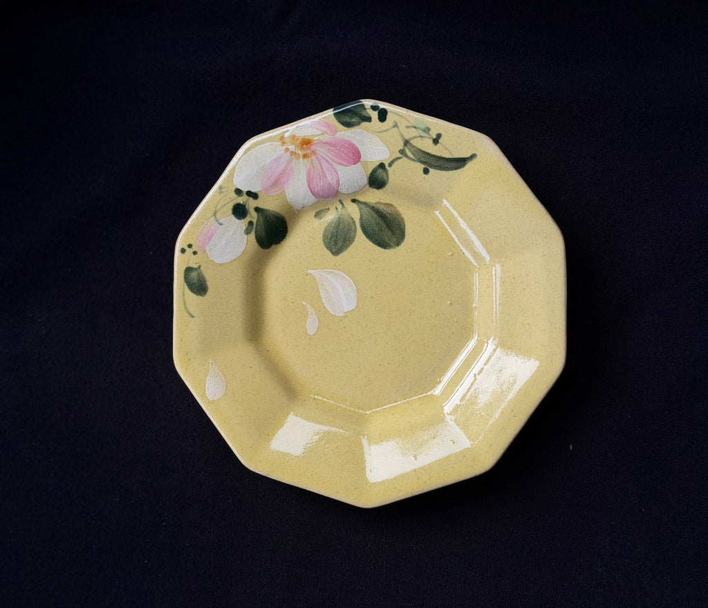 Octagon Flower 6" Plate