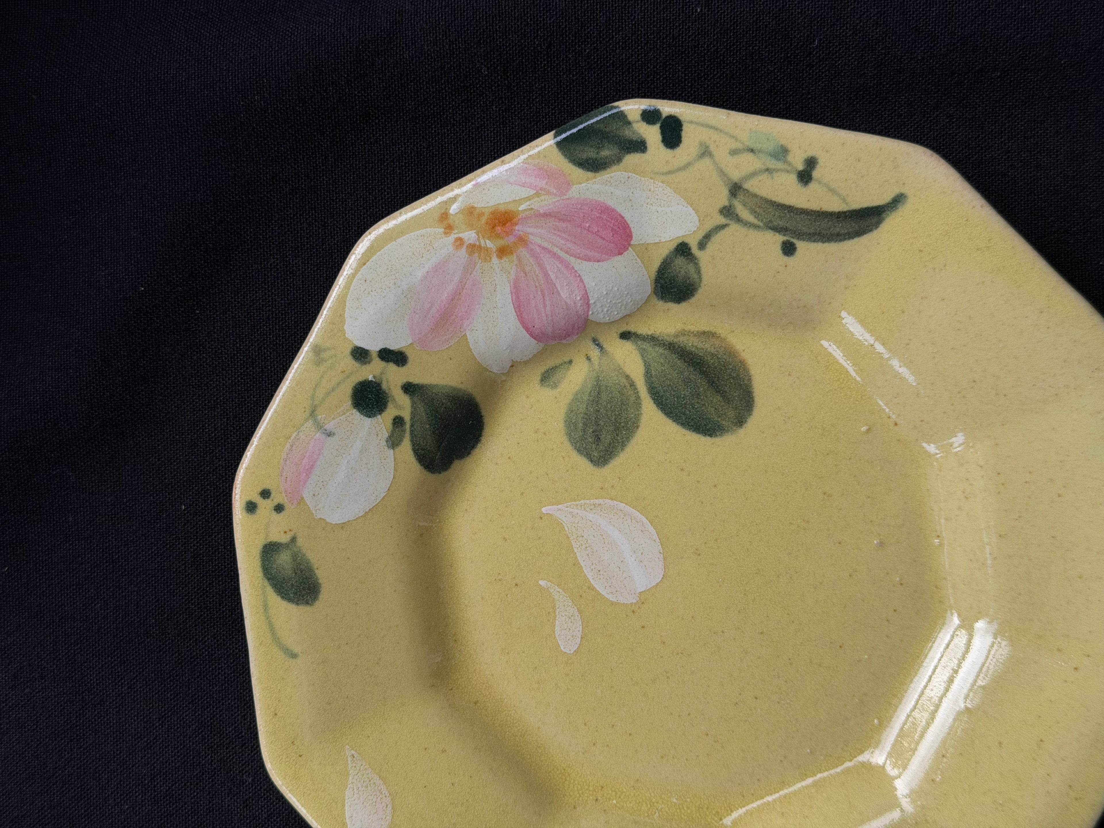 Octagon Flower 6" Plate