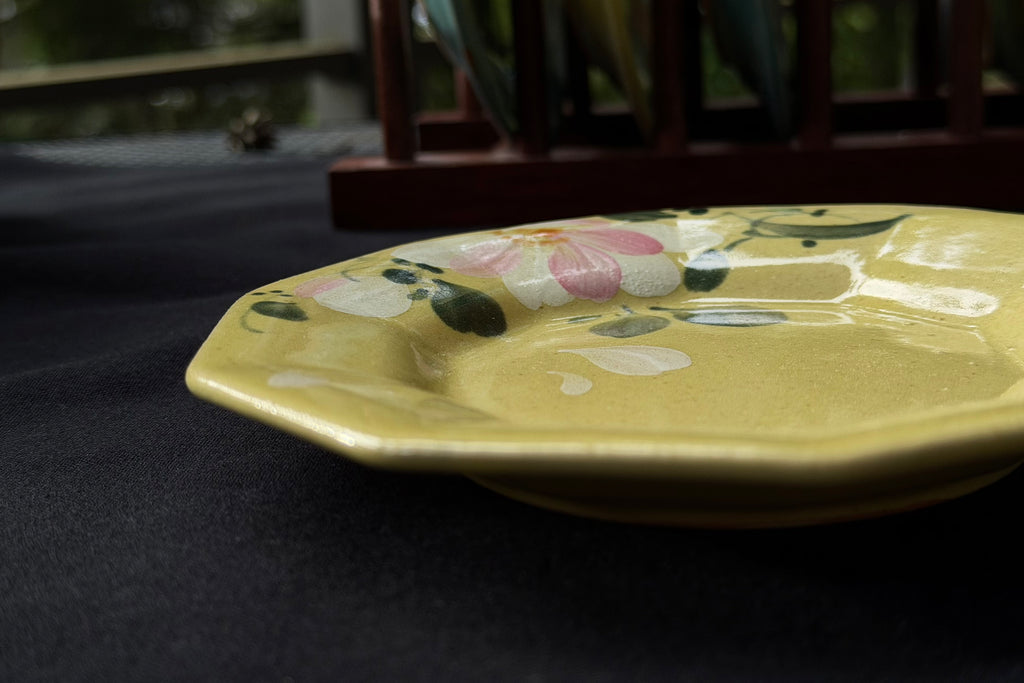 Octagon Flower 6" Plate