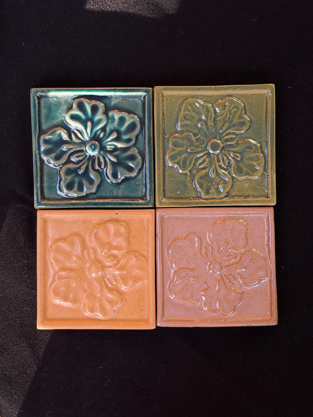 Flower Tile Coaster