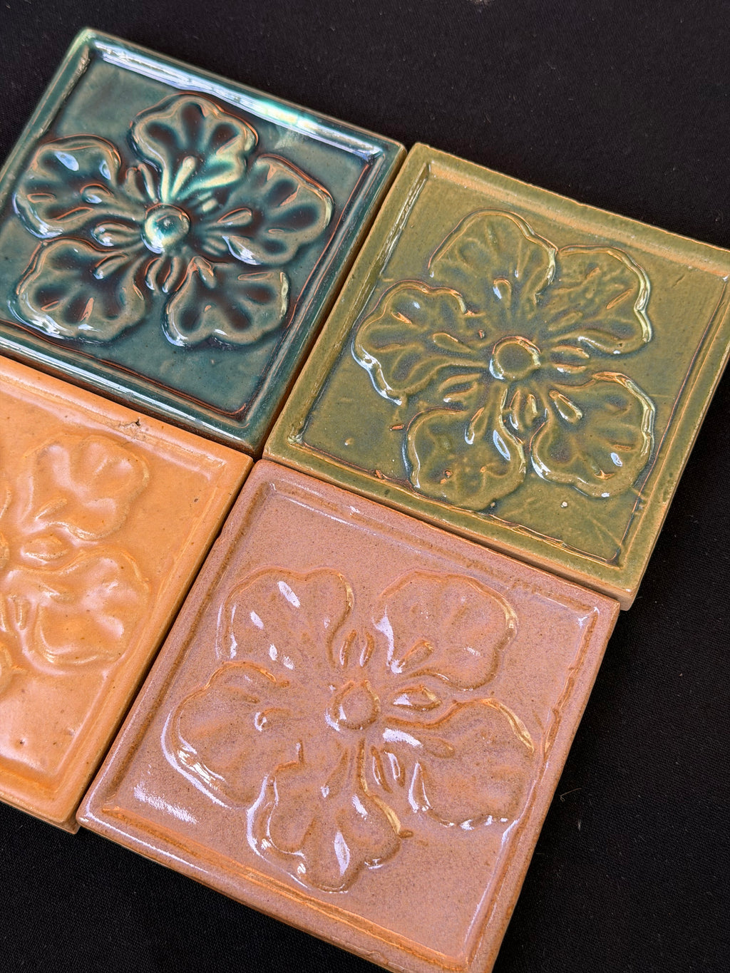 Flower Tile Coaster