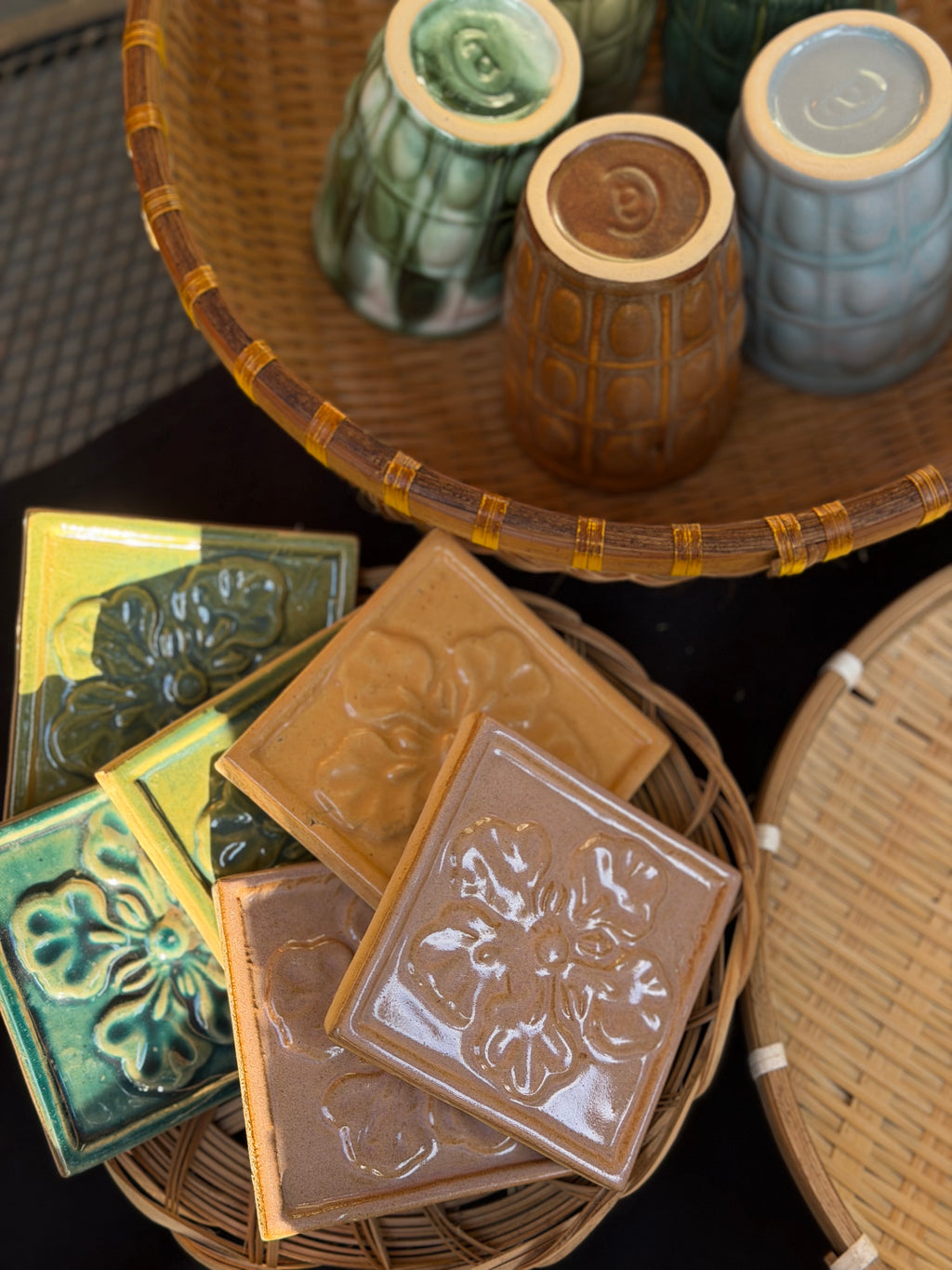 Flower Tile Coaster